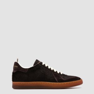 MILITIA 101 - Burgundy Leather Sneakers