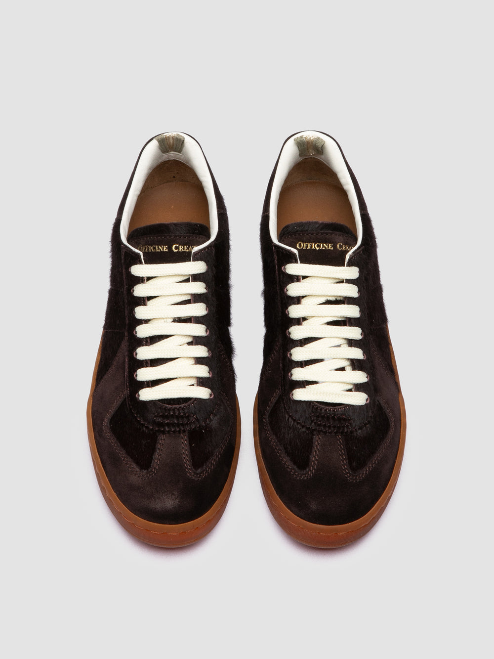 MILITIA 101 - Burgundy Leather Sneakers - Image 2