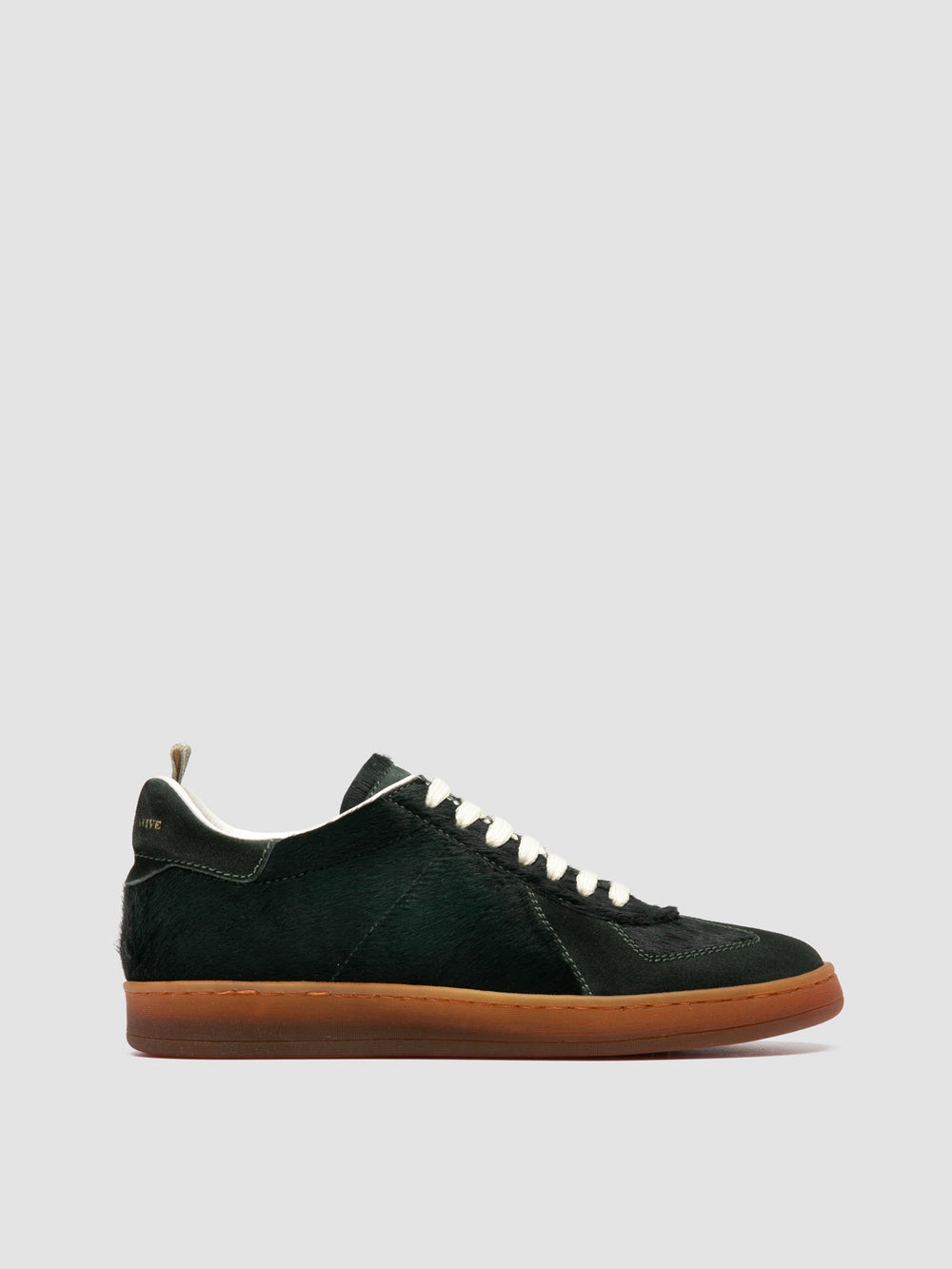 MILITIA 101 - Green Leather Sneakers