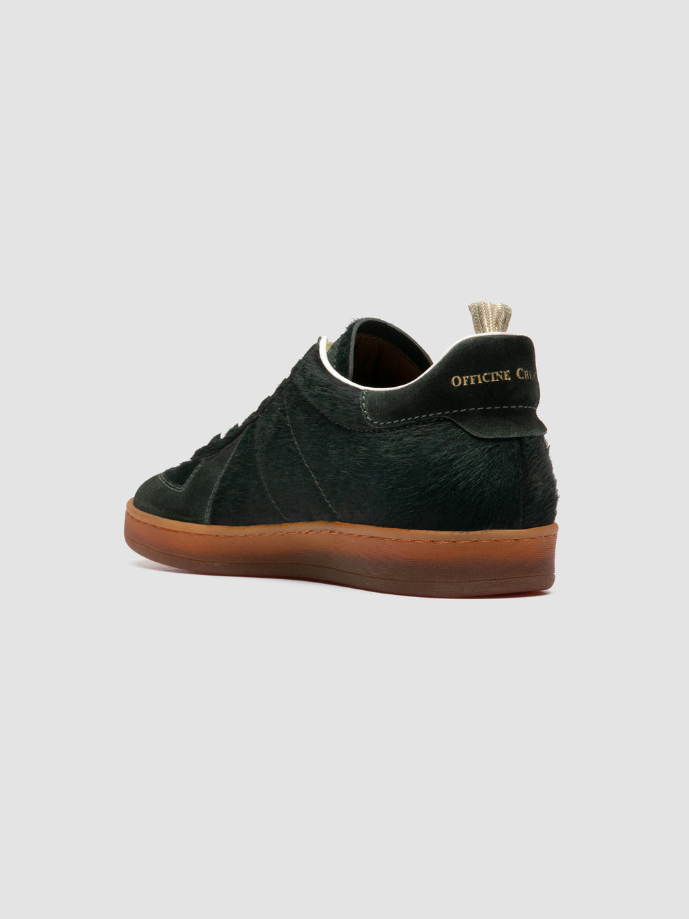 MILITIA 101 - Green Leather Sneakers - Image 4