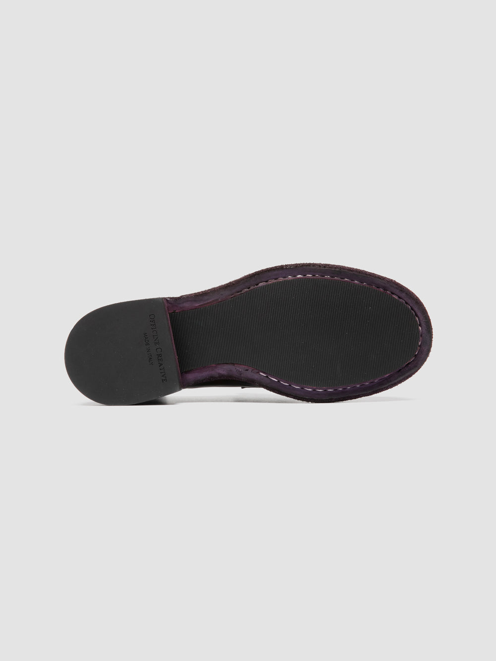 RUGGED 123_W - Burgundy Leather Penny Loafers - Image 5