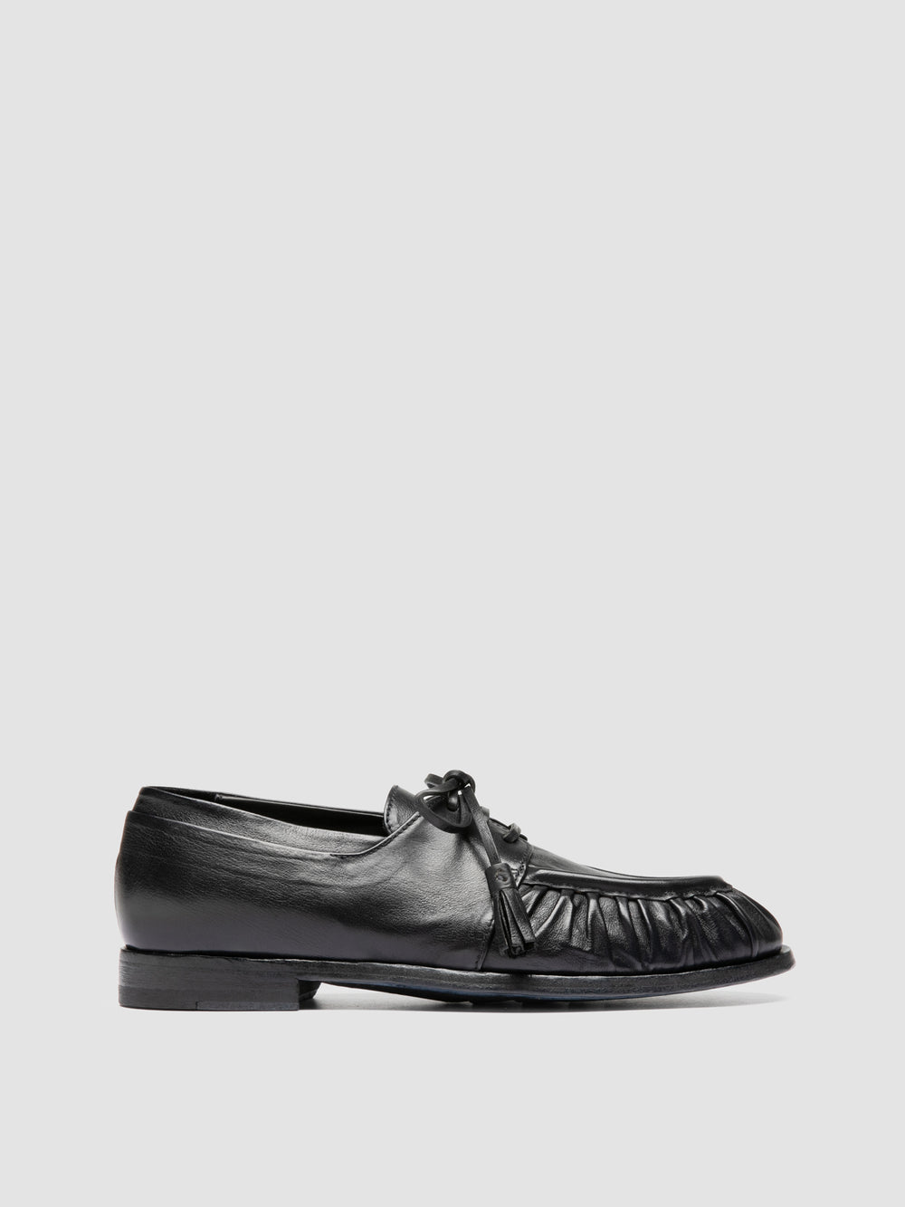 SOLITUDE 116_W - Blue Leather Derby Shoes