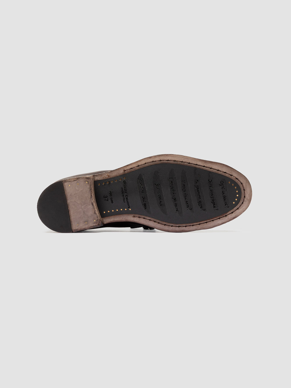 SOLITUDE 116_W - Brown Leather Derby Shoes - Image 5