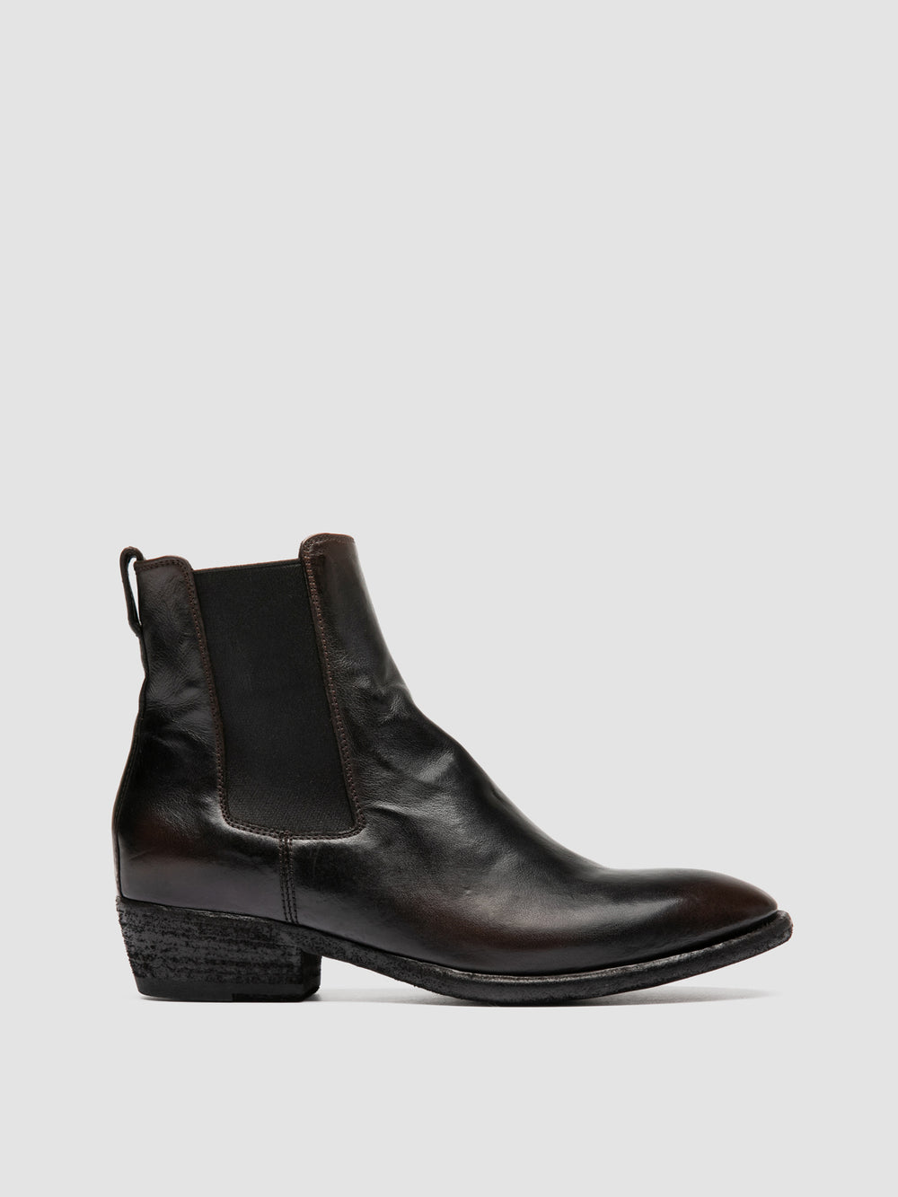 SONEGAL DD 001 - Brown Leather Chelsea Boots