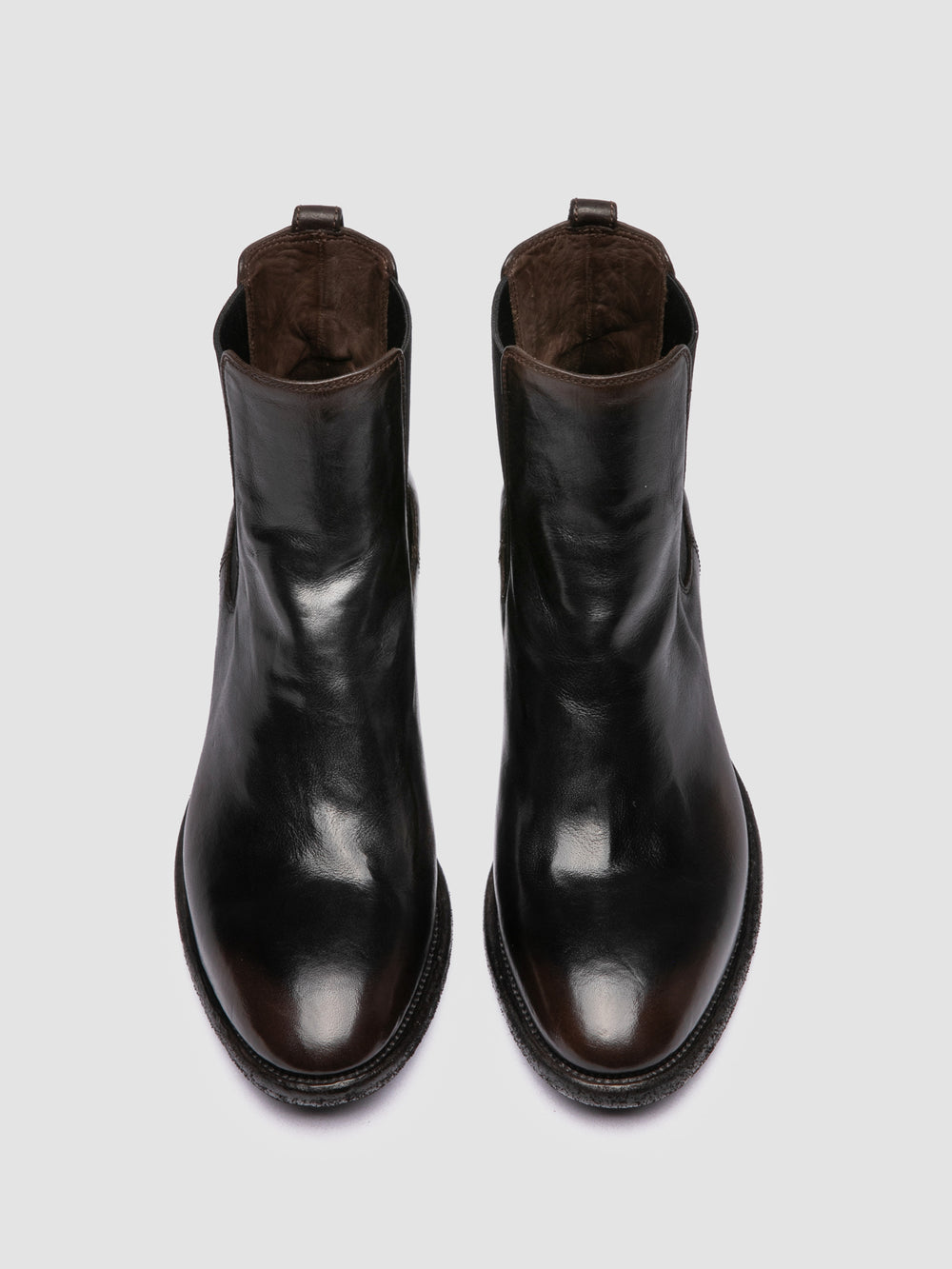 SONEGAL DD 001 - Brown Leather Chelsea Boots - Image 2