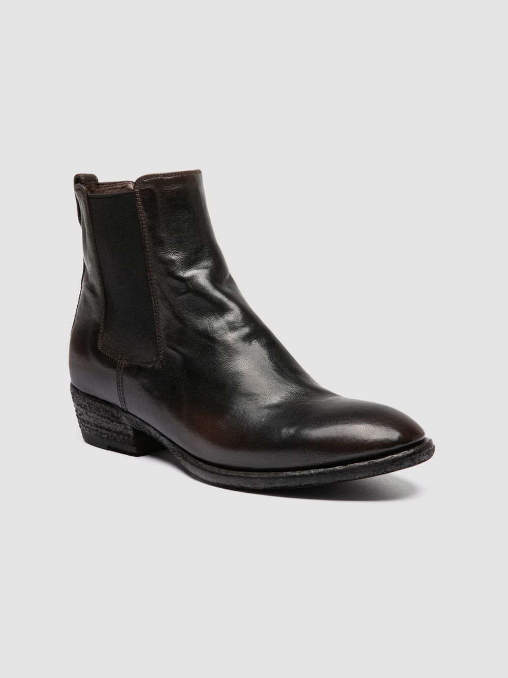 SONEGAL DD 001 - Brown Leather Chelsea Boots - Image 3