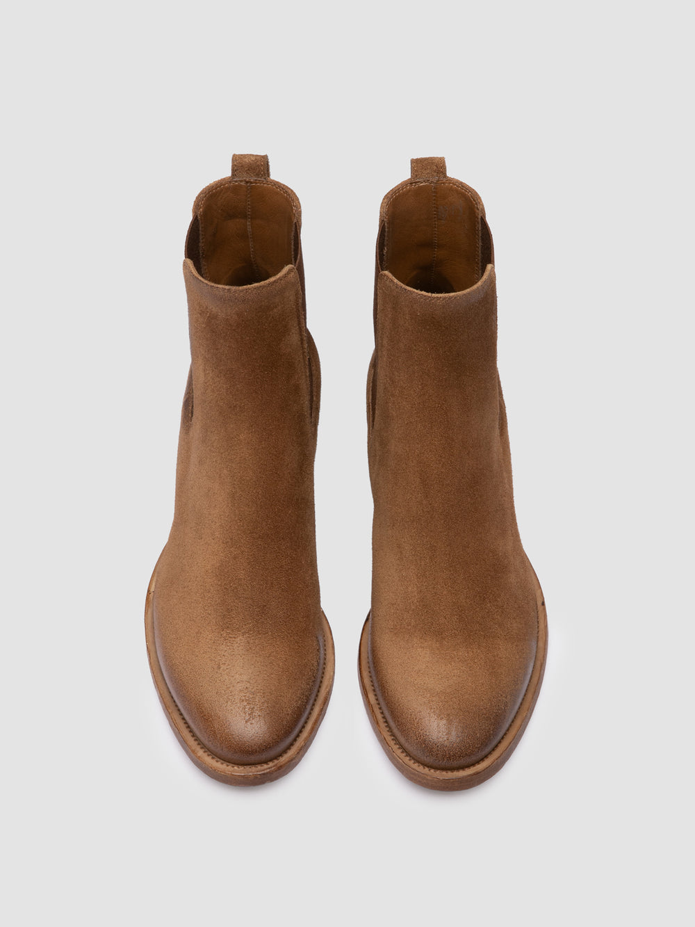 SONEGAL DD 001 - Brown Suede Chelsea Boots - Image 2