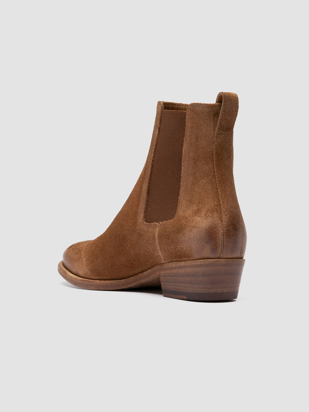 SONEGAL DD 001 - Brown Suede Chelsea Boots - Image 4