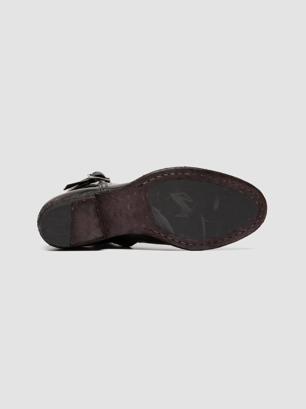 SONEGAL DD 002 - Brown Leather Zip Boots - Image 6