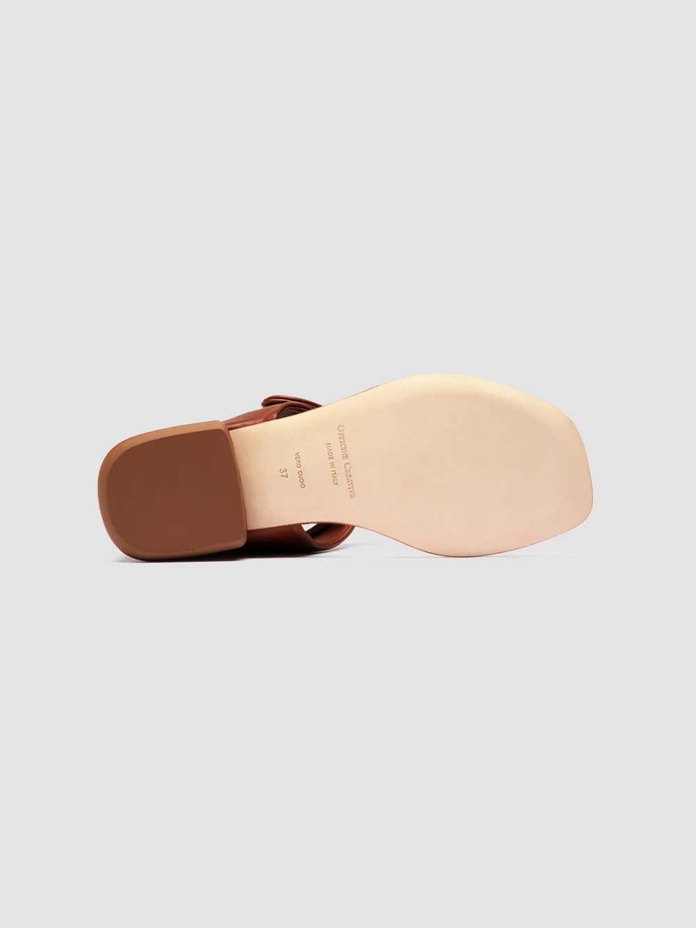 SUKI 008 - Brown Leather Thong Sandals - Image 5