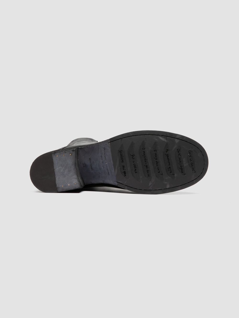 THUBBLE 105 - Black Leather Zip Boots - Image 5