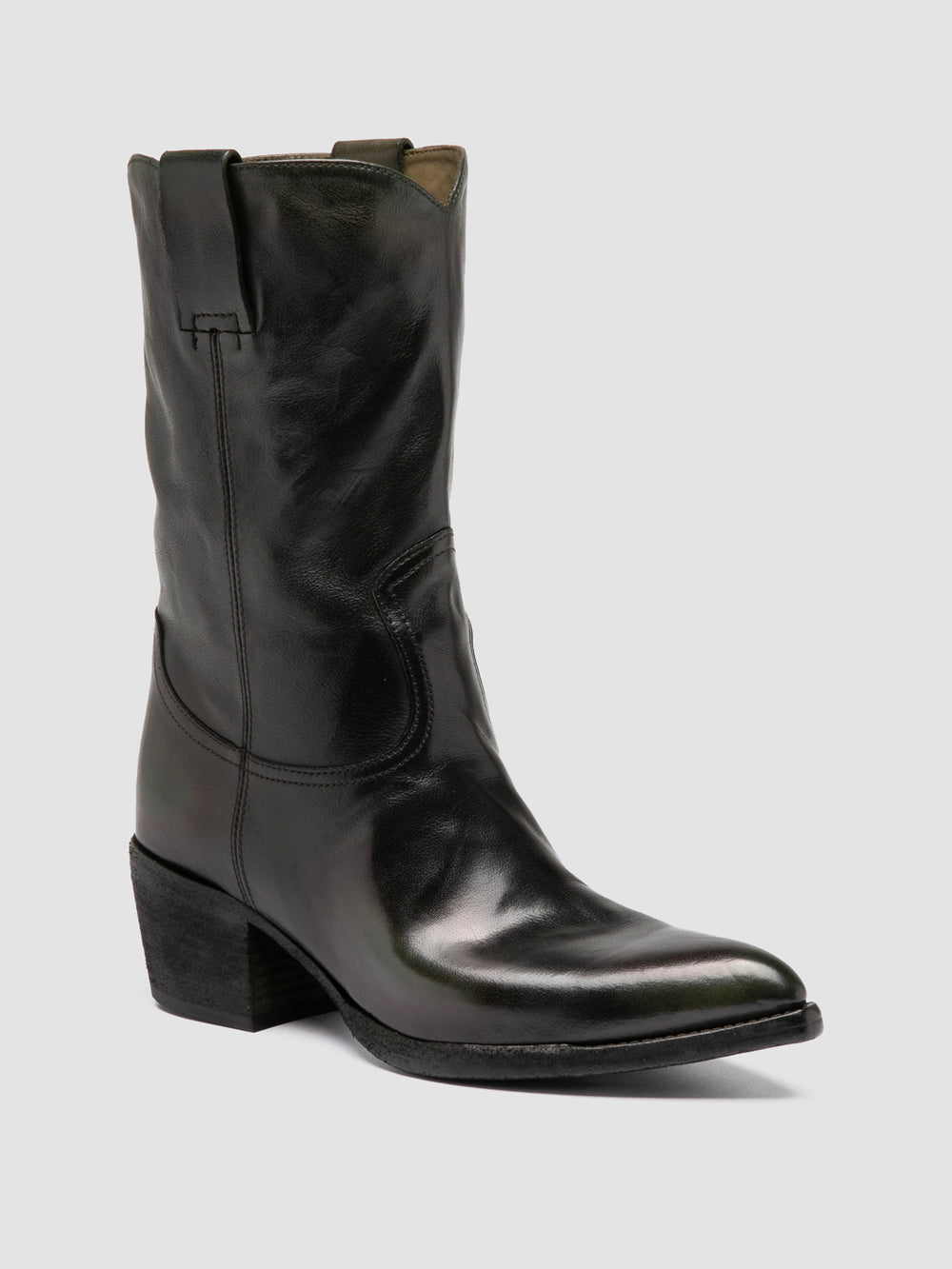 WANDAL DD/104 - Black Leather Zip Boots - Image 3