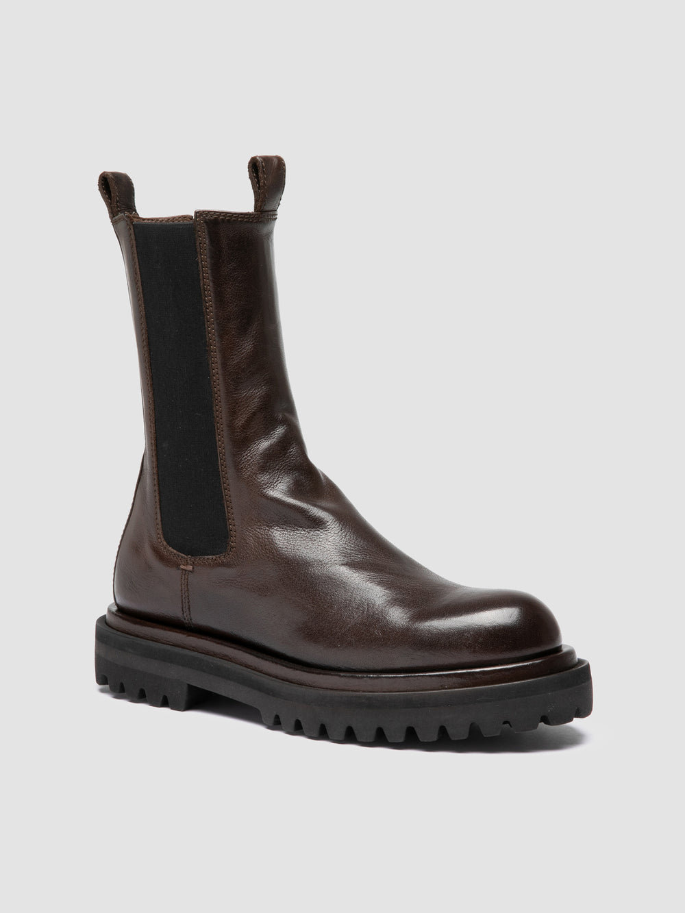 WISAL DD 107 - Brown Leather Chelsea Boots - Image 3