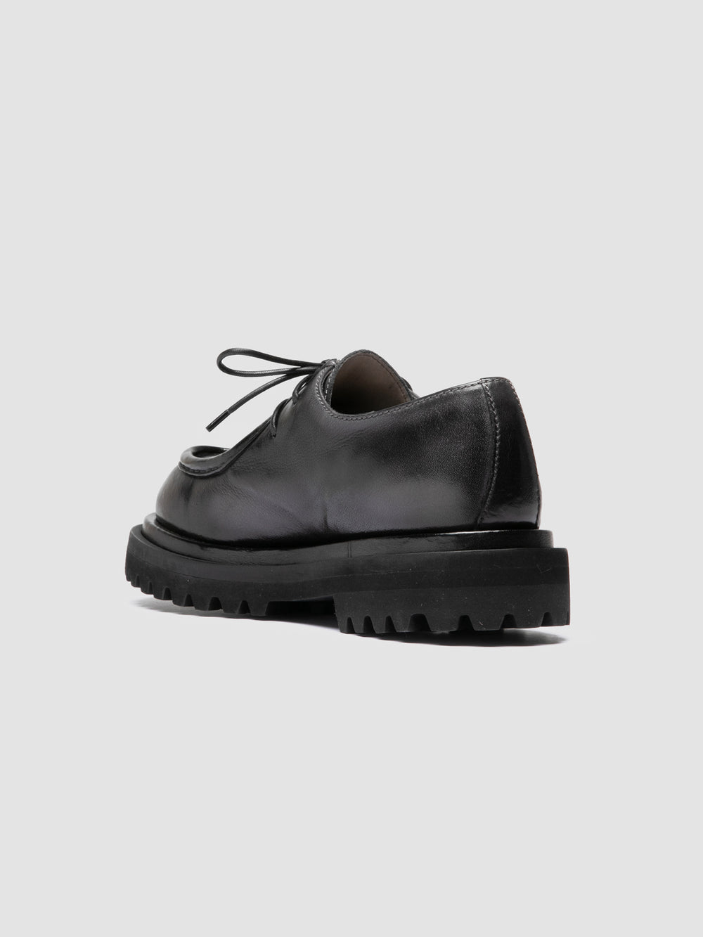 WISAL DD 125 - Black Leather Derby Shoes - Image 4
