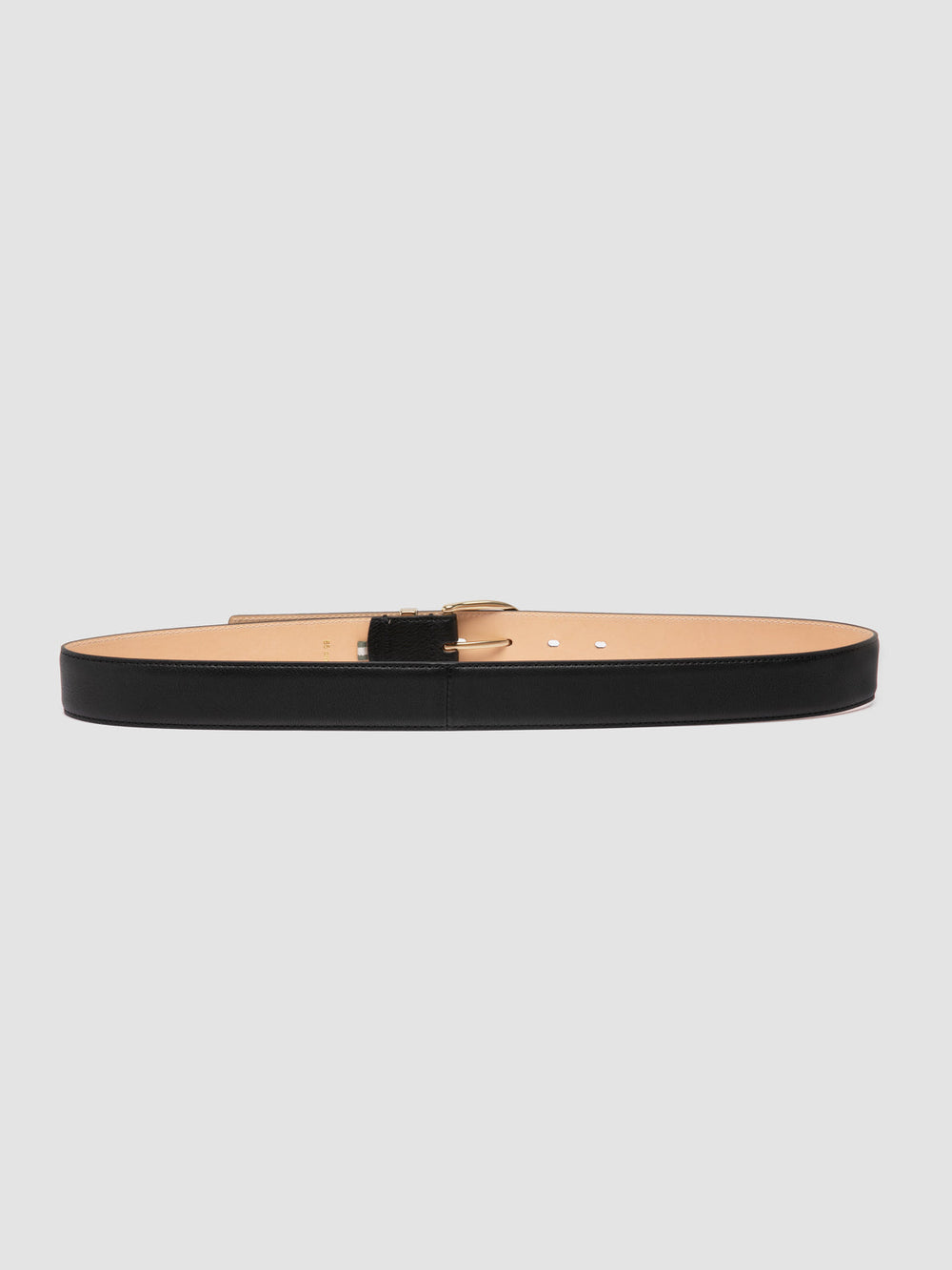 OC STRIP 100 - Black Leather Belt - Image 3