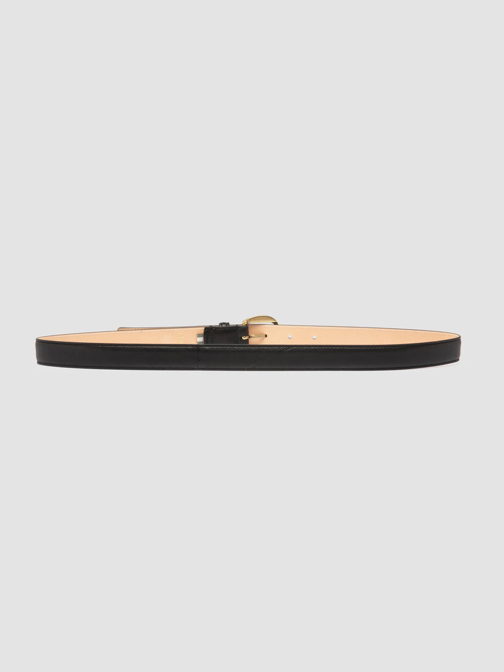 OC STRIP 102 - Black Leather Belt - Image 3