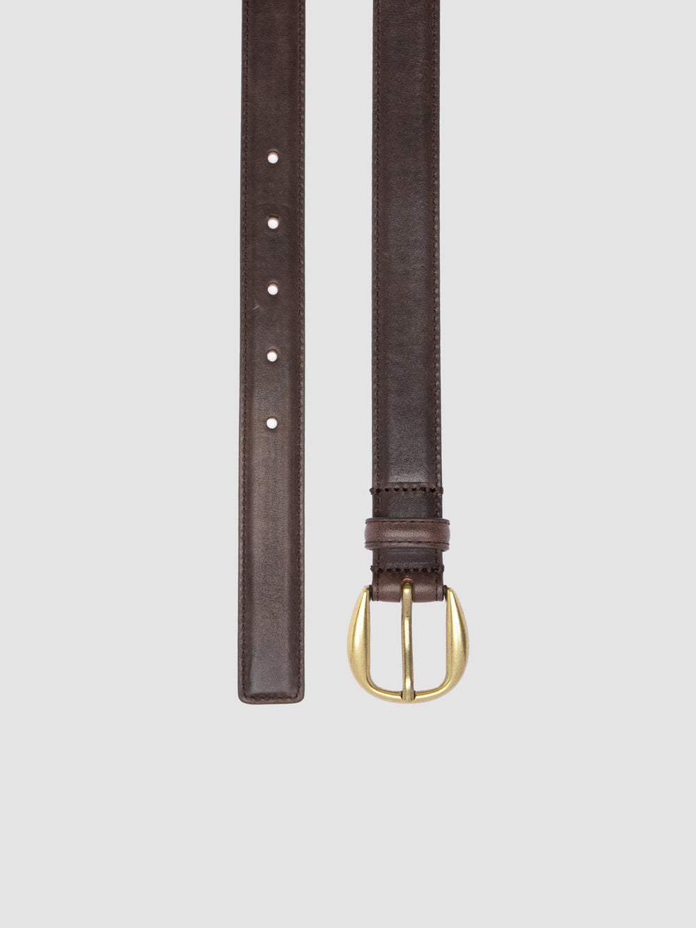 OC STRIP 102 - Brown Leather Belt - Image 2