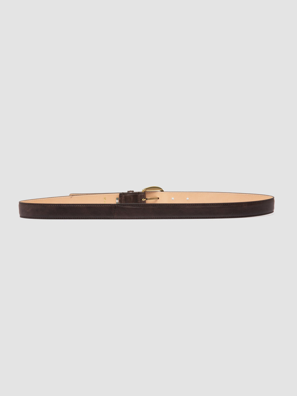 OC STRIP 102 - Brown Leather Belt - Image 3