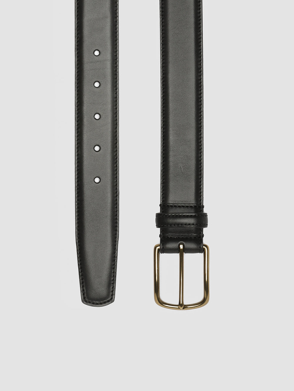 OC STRIP 04 - Black Leather belt - Image 2