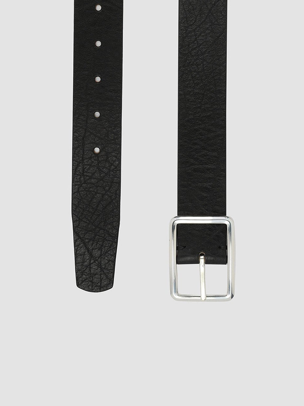 OC STRIP 10 - Black Leather Belt - Image 2
