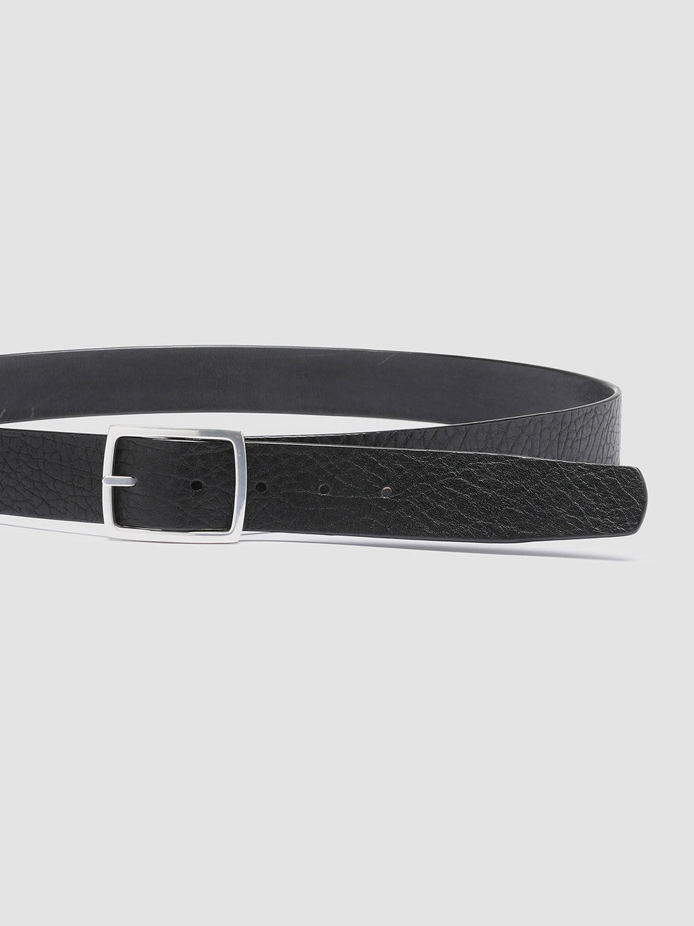 OC STRIP 10 - Black Leather Belt - Image 4