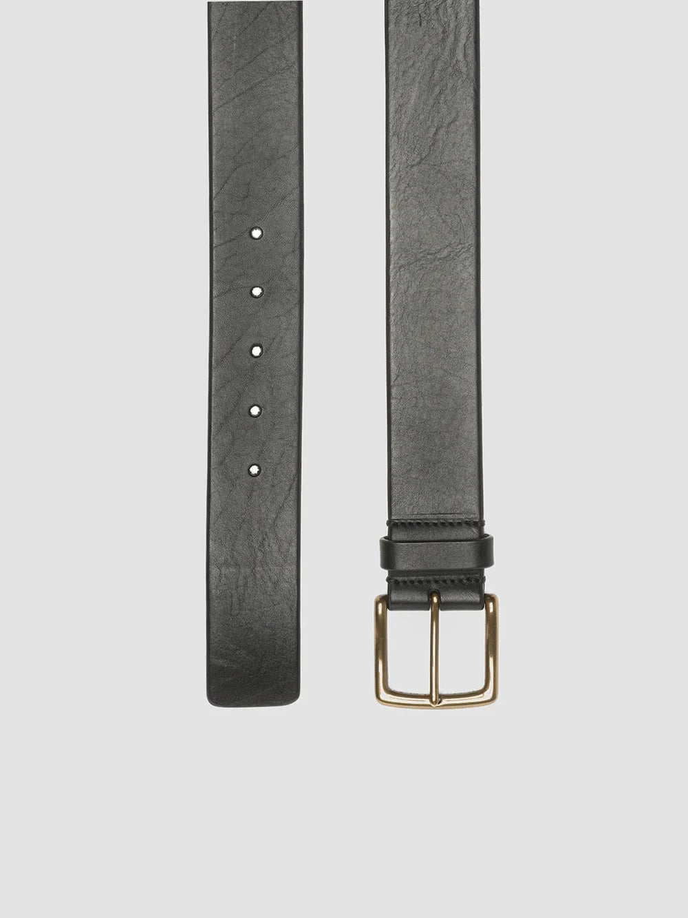 OC STRIP 22 - Black Leather Belt - Image 2