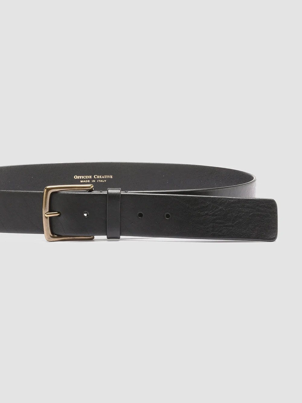 OC STRIP 22 - Black Leather Belt - Image 4