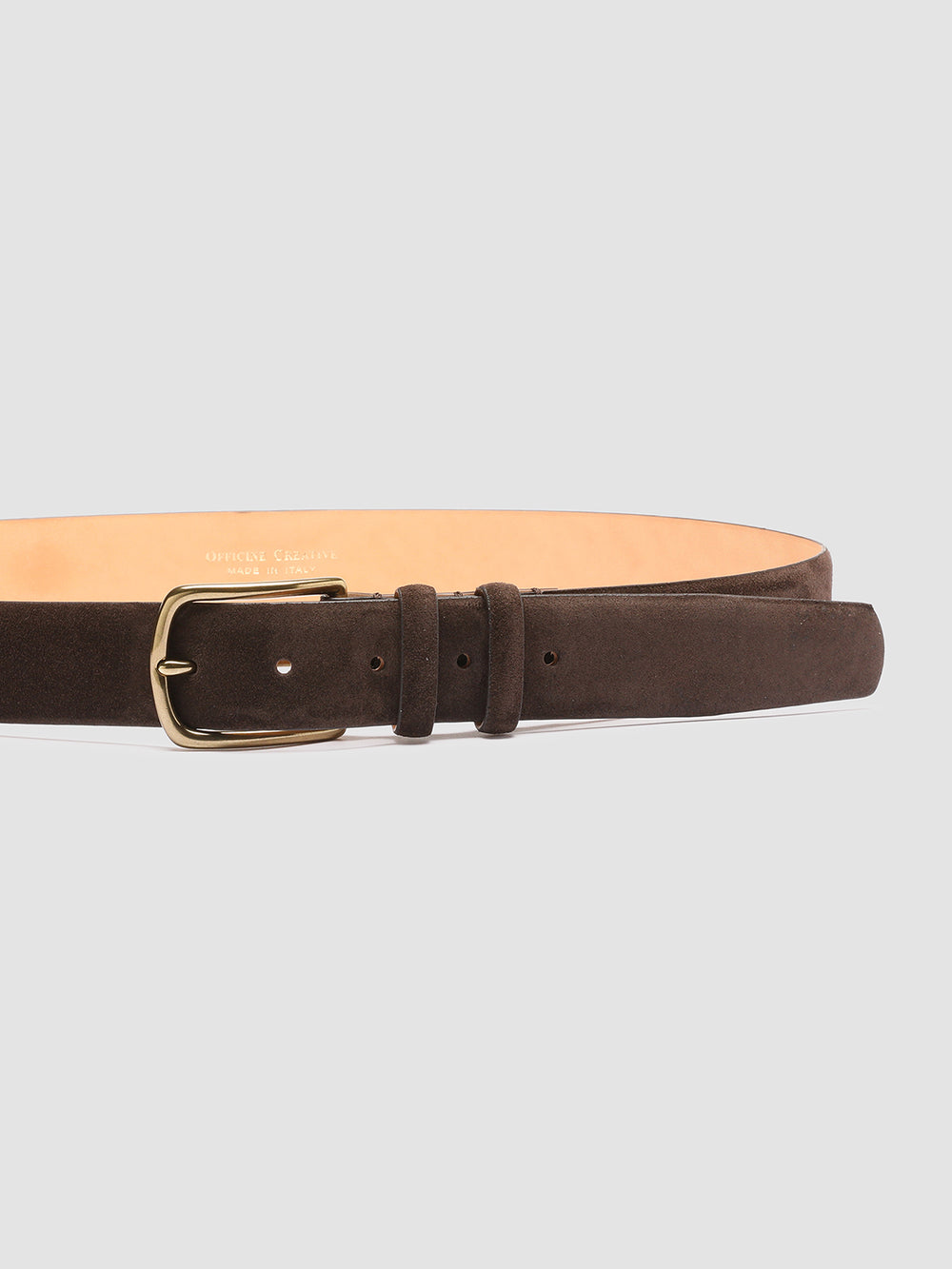 OC STRIP 33 - Brown Suede belt - Image 4