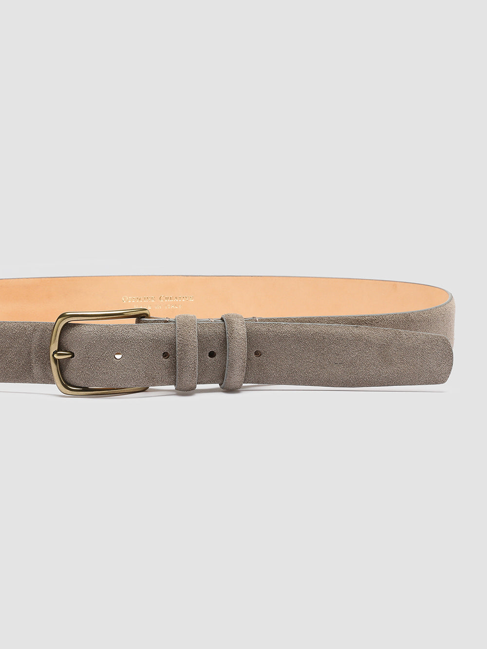OC STRIP 33 - Grey Suede belt - Image 4