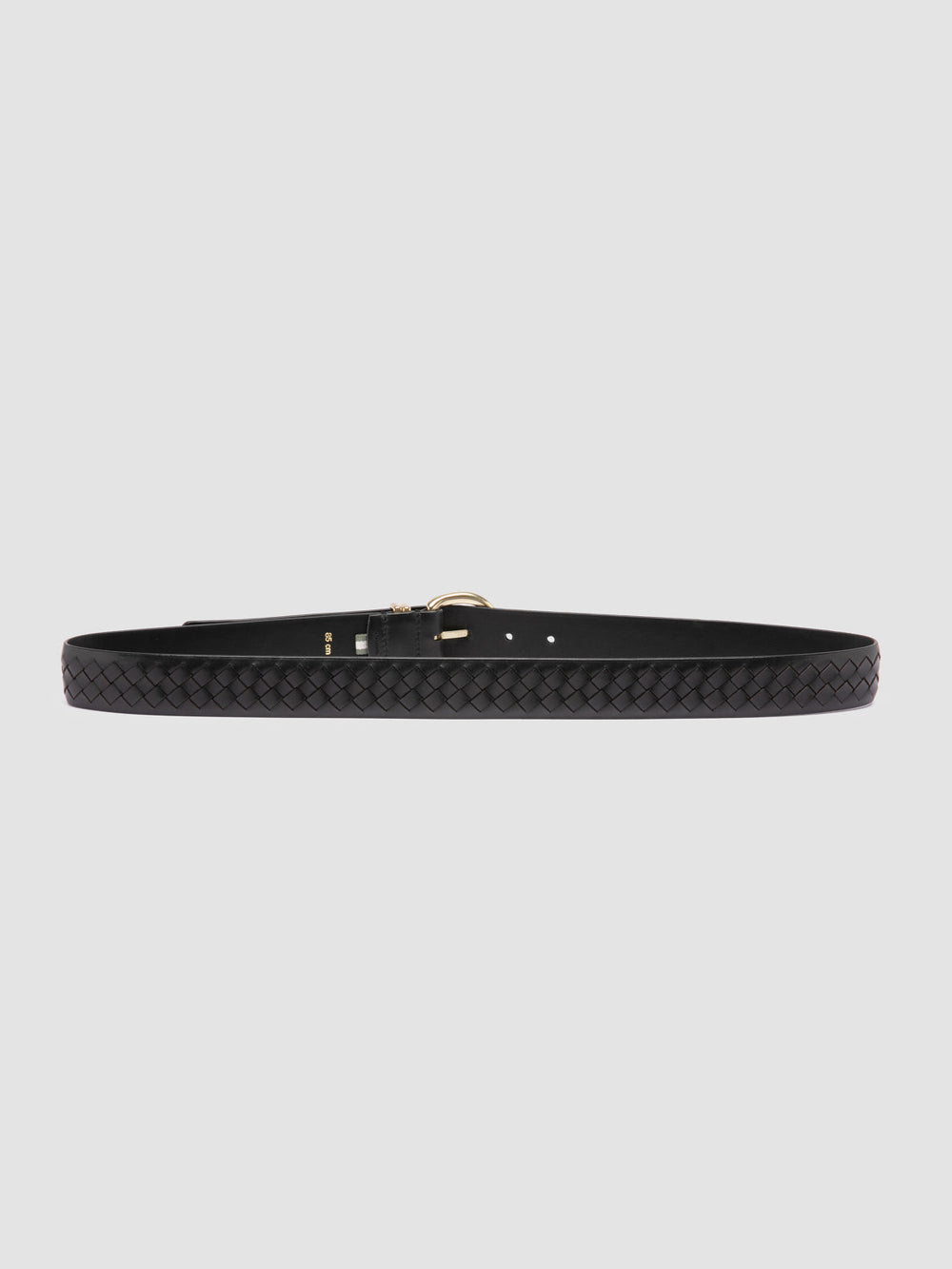 OC STRIP 46 - Black Leather Belt - Image 3