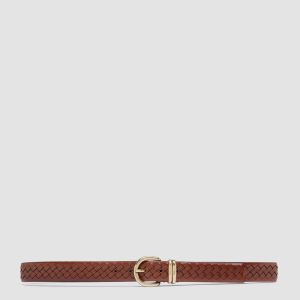 OC STRIP 46 - Brown Leather Belt
