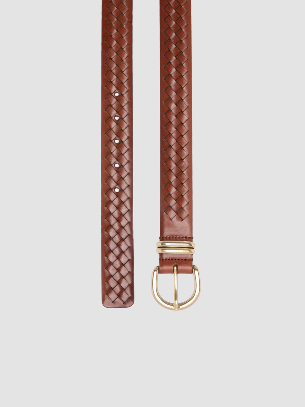 OC STRIP 46 - Brown Leather Belt - Image 2