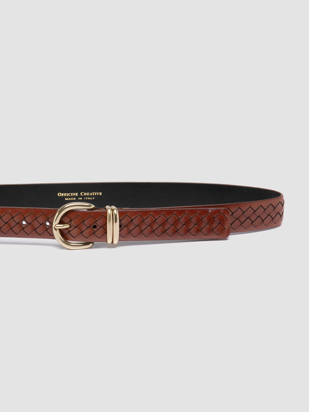 OC STRIP 46 - Brown Leather Belt - Image 4