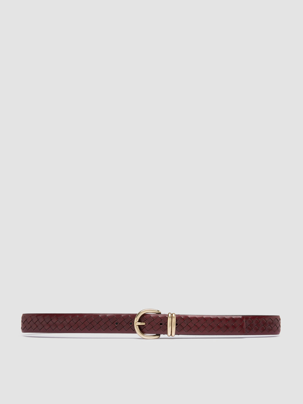 OC STRIP 46 - Burgundy Leather Belt