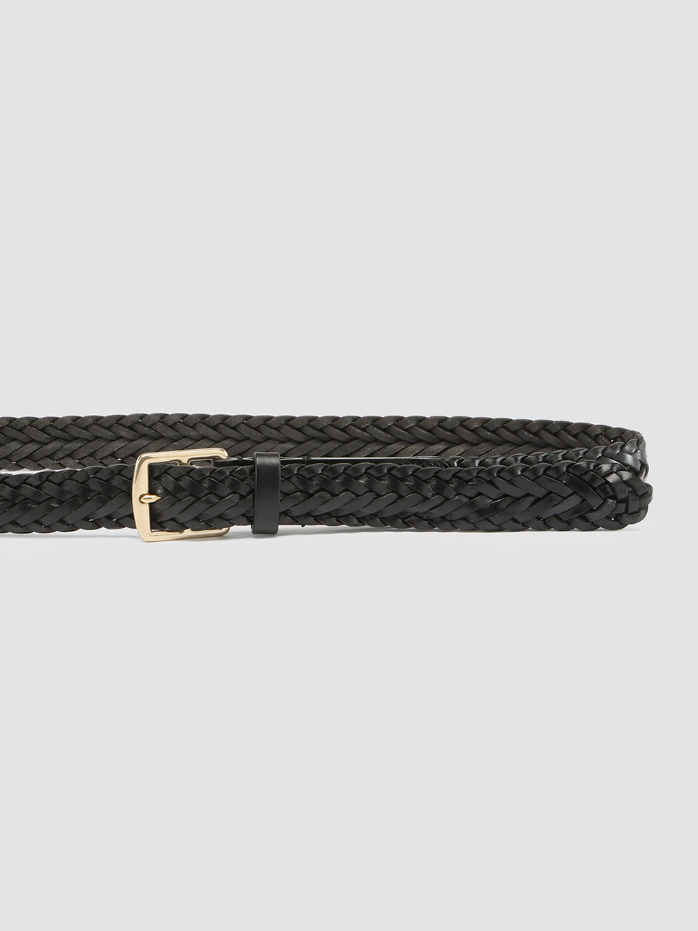 OC STRIP 054 - Black Leather Belt - Image 4