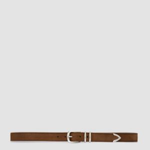 OC STRIP 074 - Brown Suede Belt