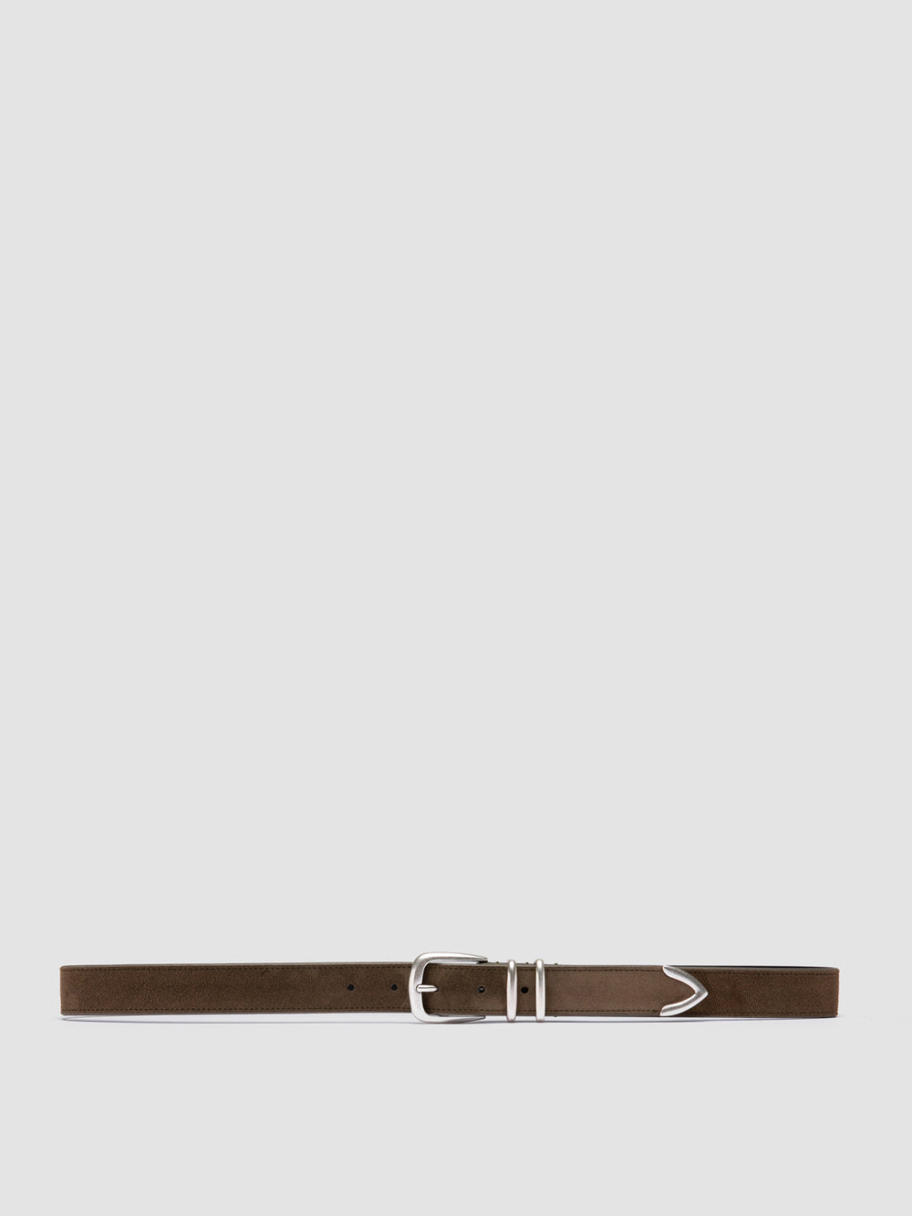 OC STRIP 074 - Taupe Suede Belt