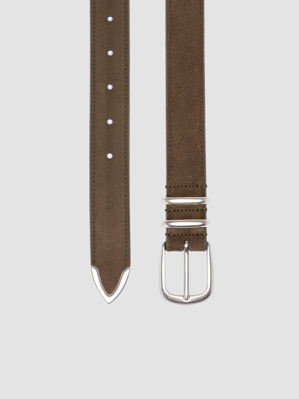 OC STRIP 074 - Taupe Suede Belt - Image 2