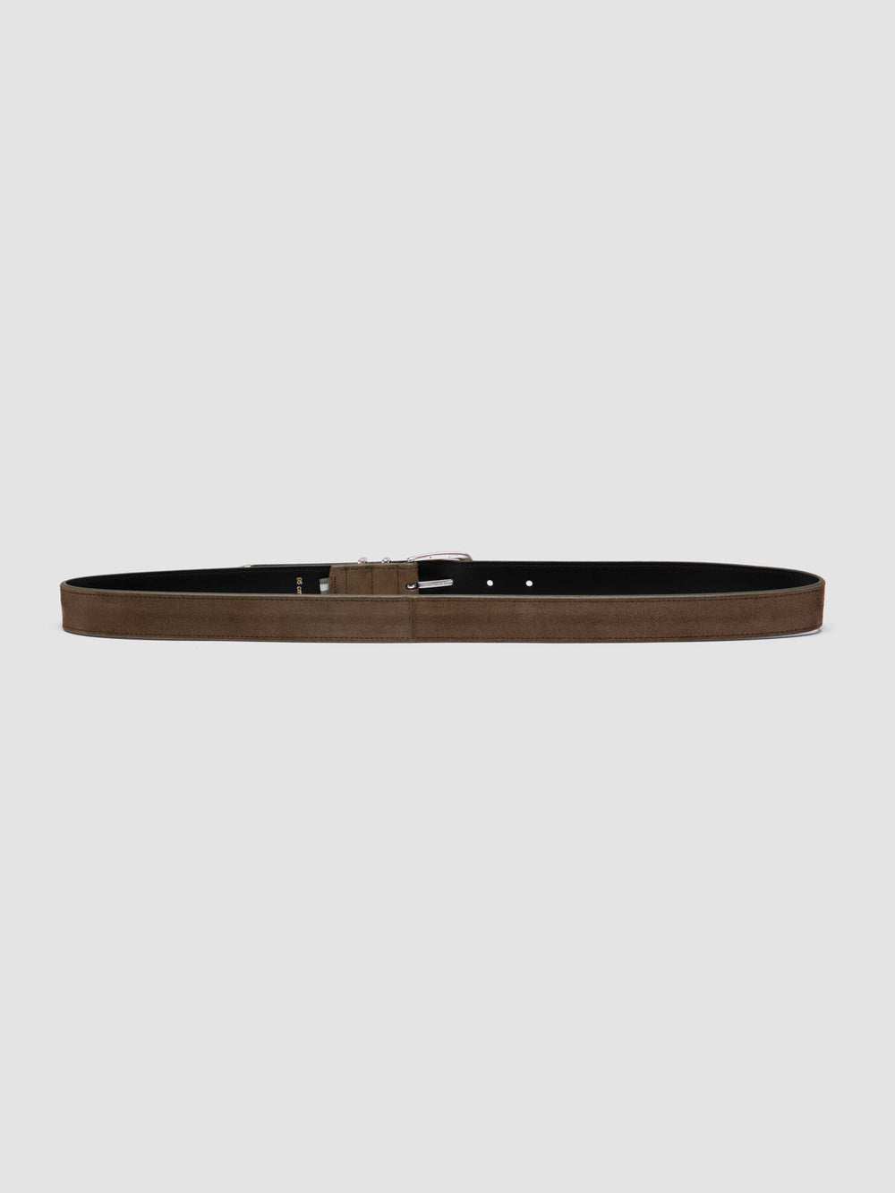 OC STRIP 074 - Taupe Suede Belt - Image 3