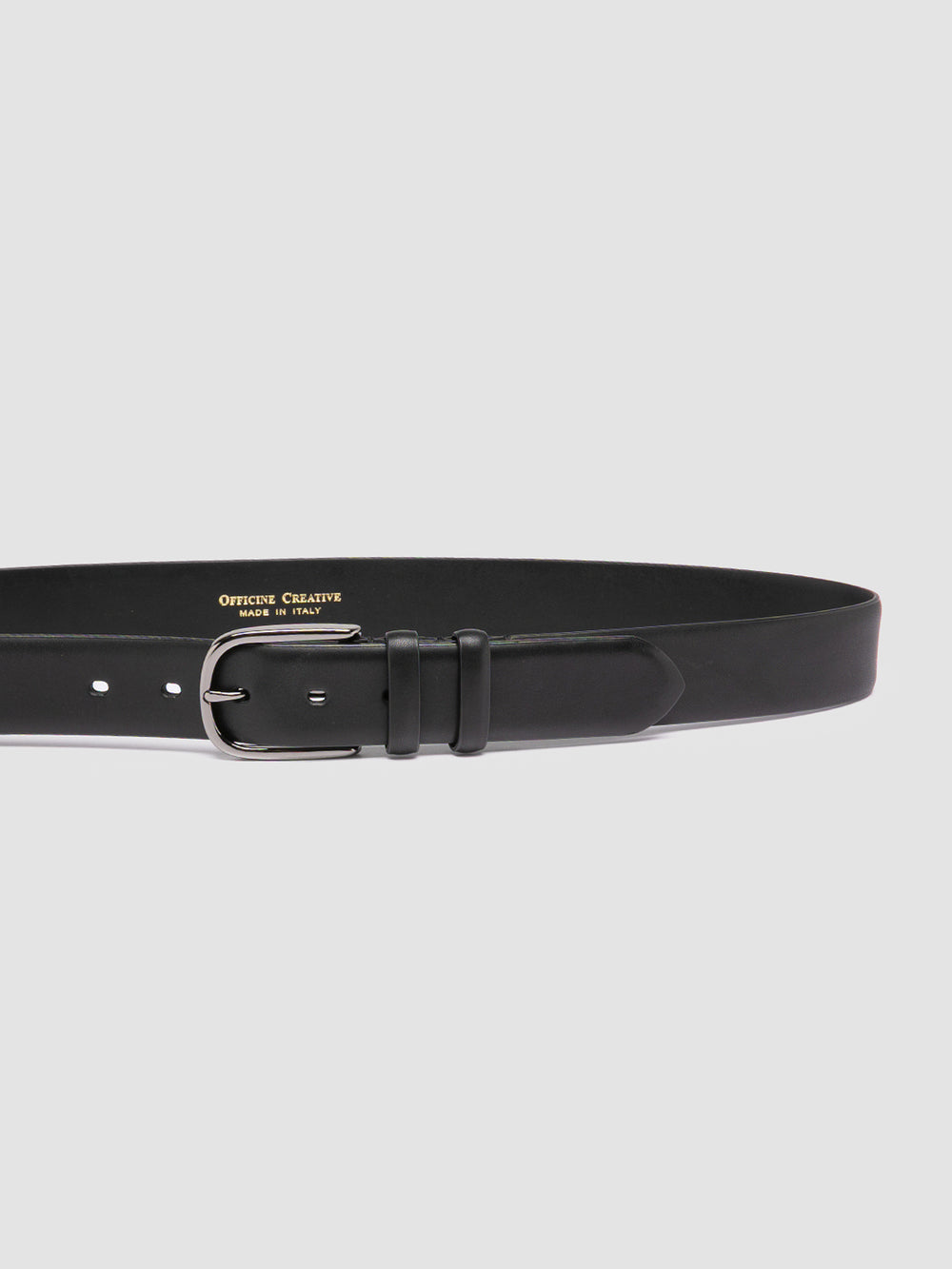 OC STRIP 079 - Black Leather Belt - Image 4