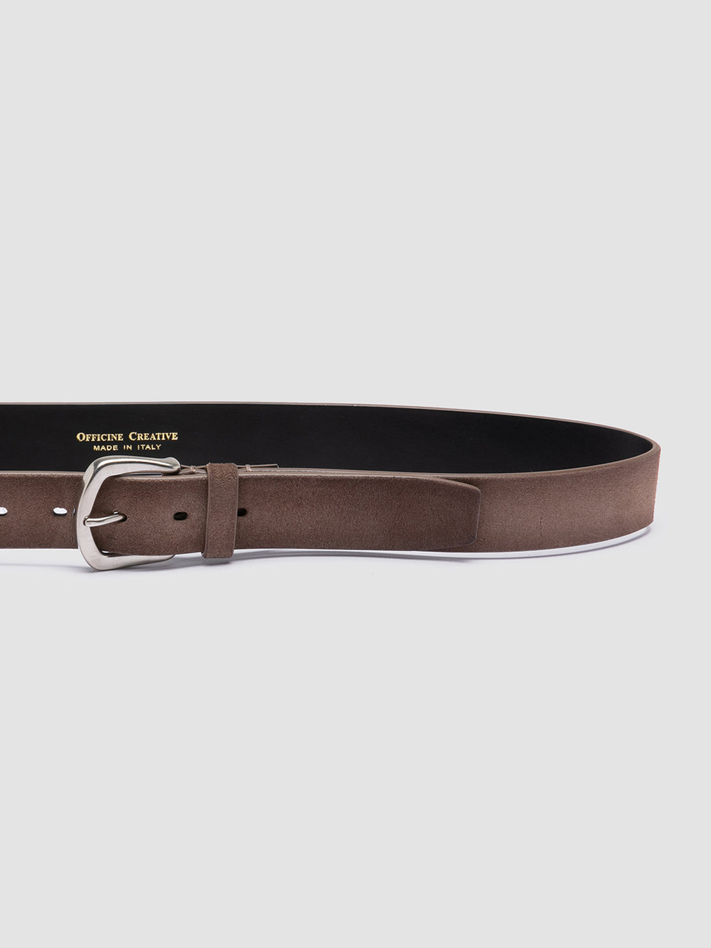 OC STRIP 083 - Taupe Suede Belt - Image 4