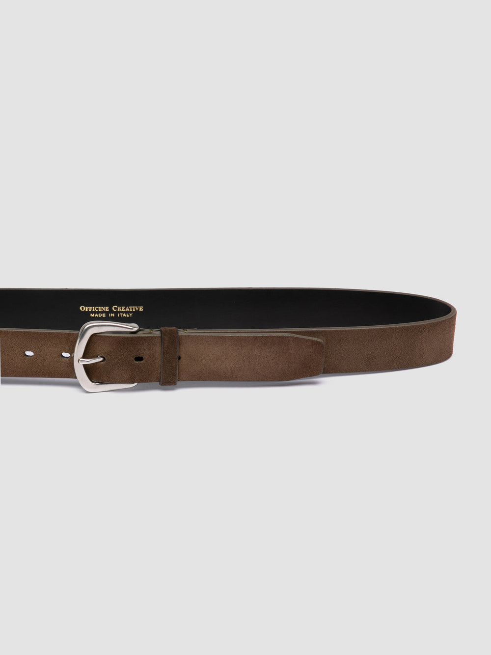 OC STRIP 083 - Taupe Suede Belt - Image 4