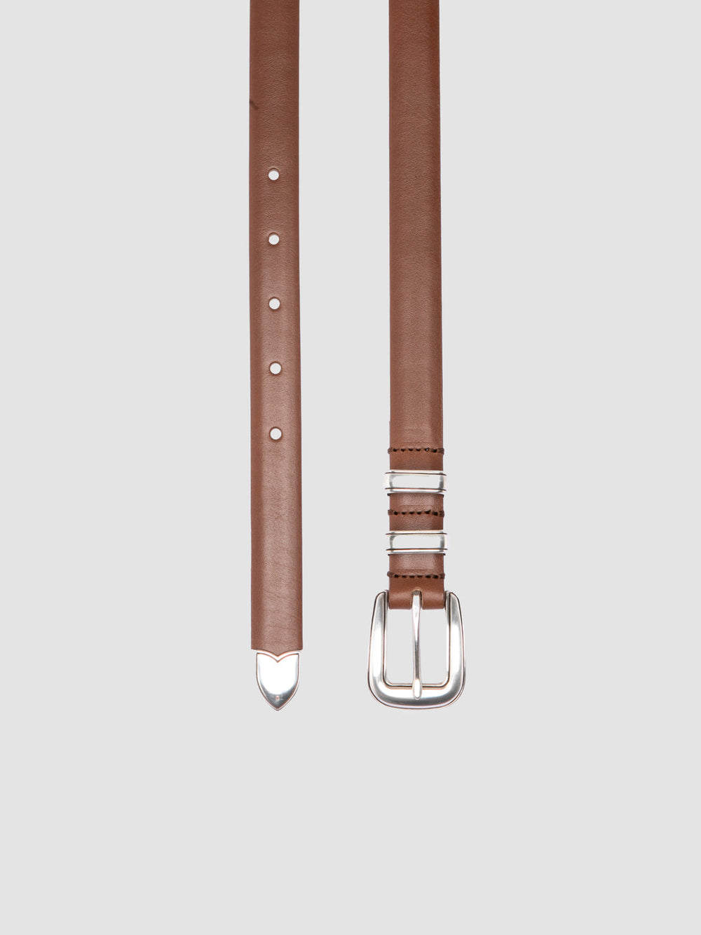 OC STRIP 091 - Brown Leather Belt - Image 2