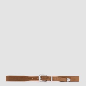 OC STRIP 092 - Brown Suede Belt