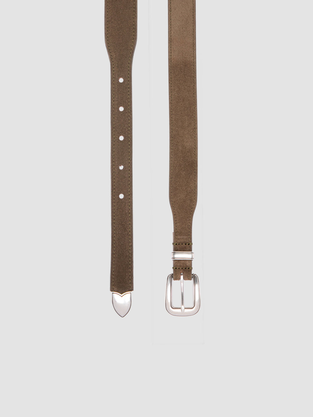 OC STRIP 092 - Green Suede Belt - Image 2