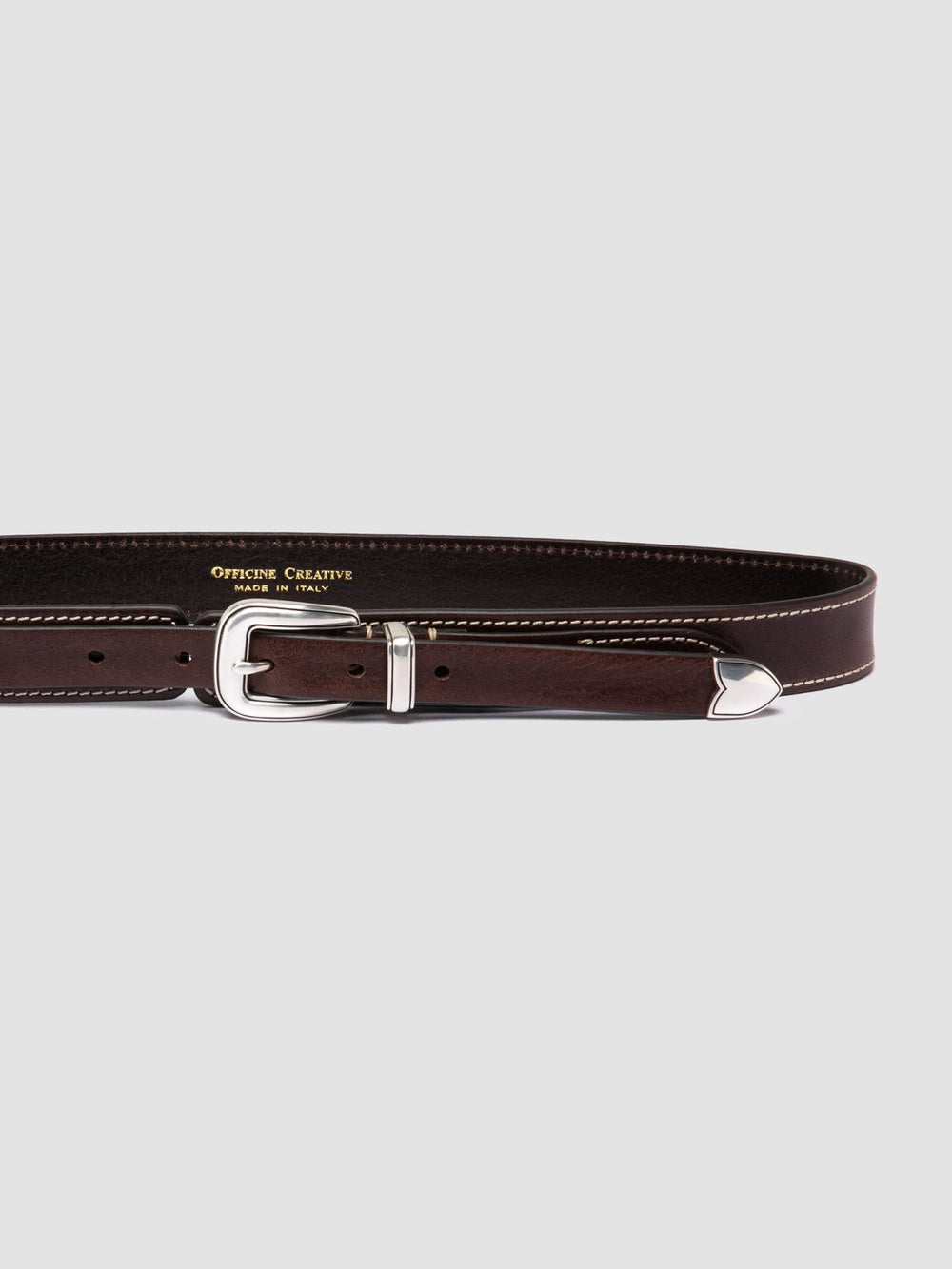 OC STRIP 097 - Brown Leather Belt - Image 4