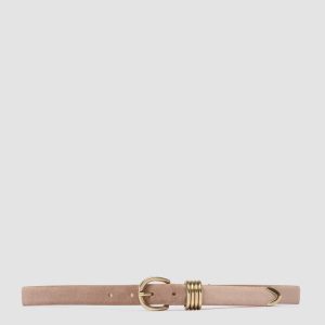 OC STRIP 098 - Taupe Suede Belt