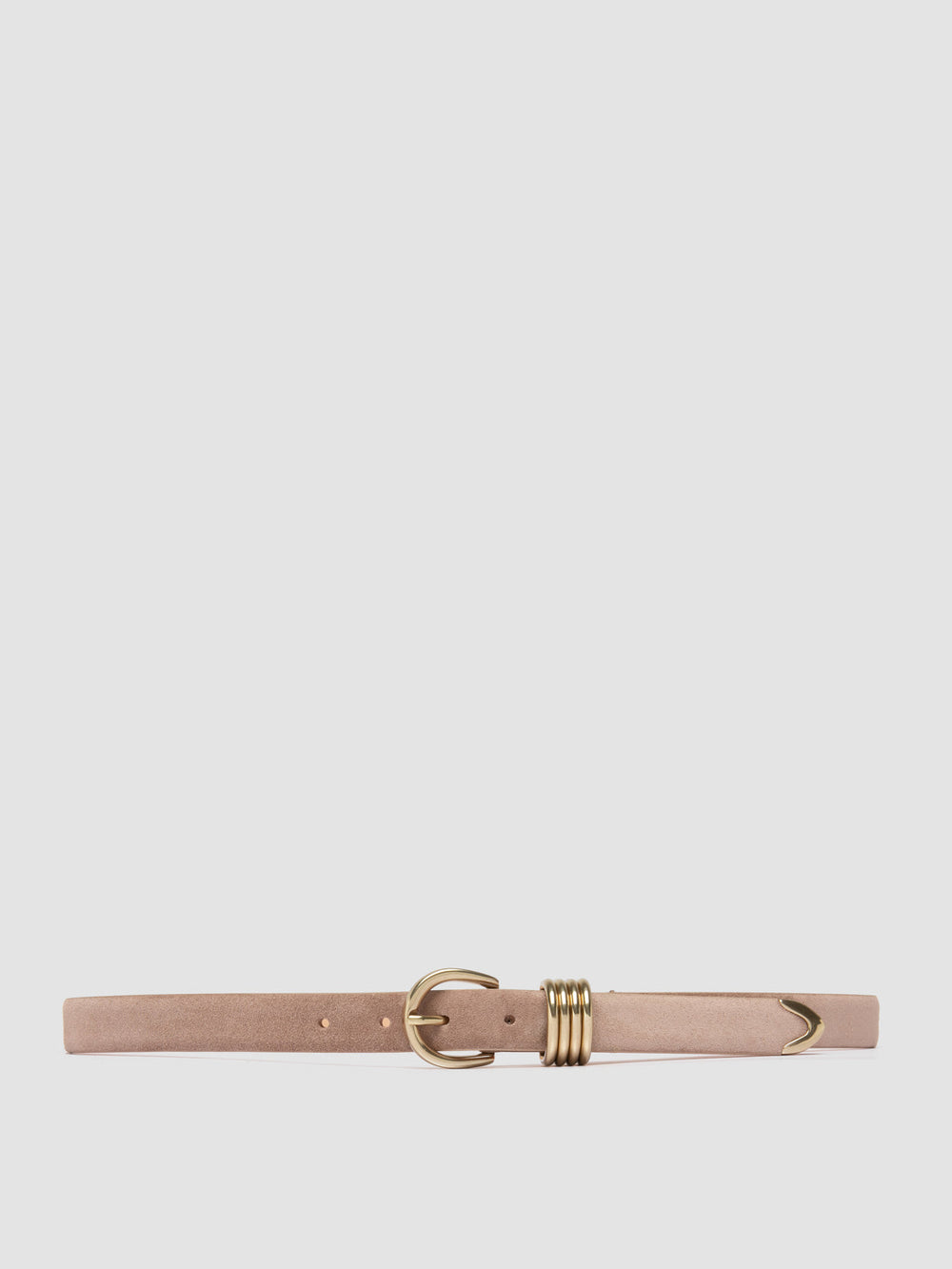 OC STRIP 098 - Taupe Suede Belt