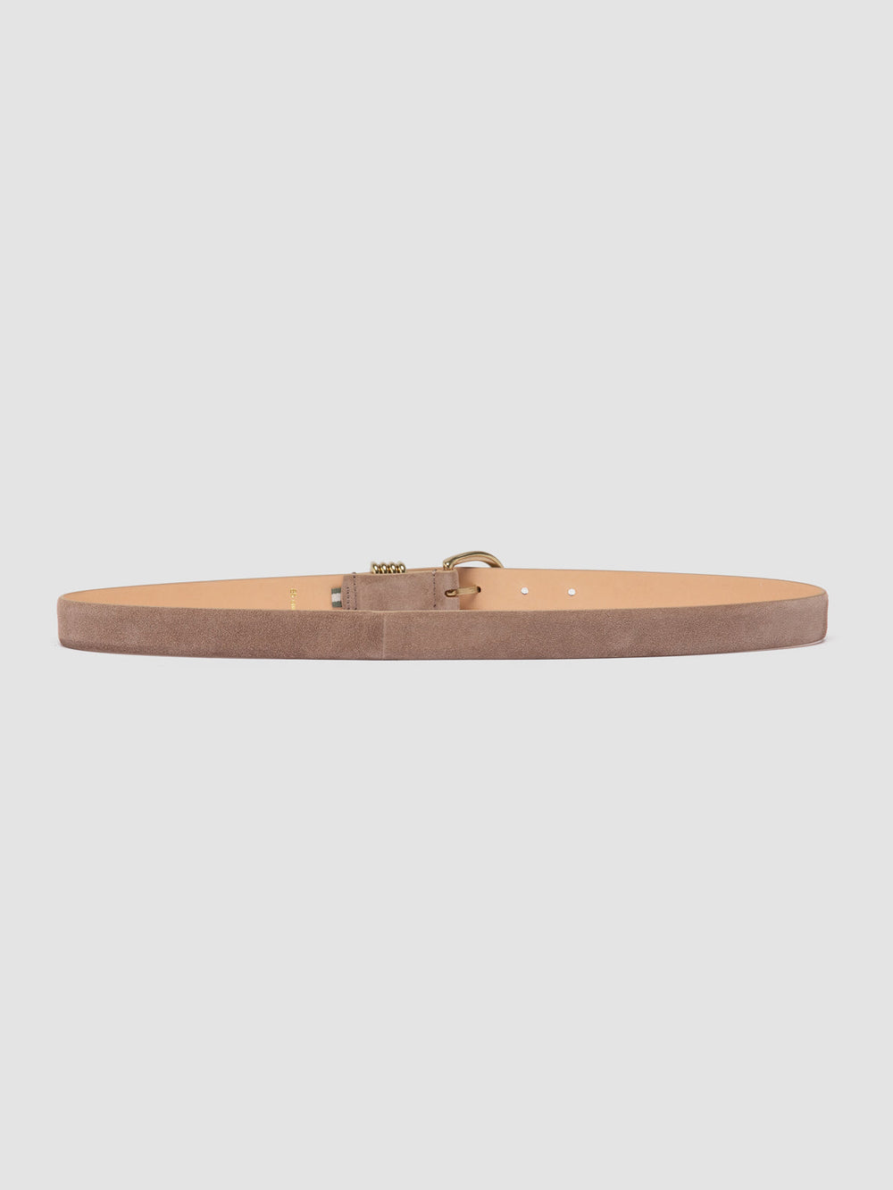 OC STRIP 098 - Taupe Suede Belt - Image 3