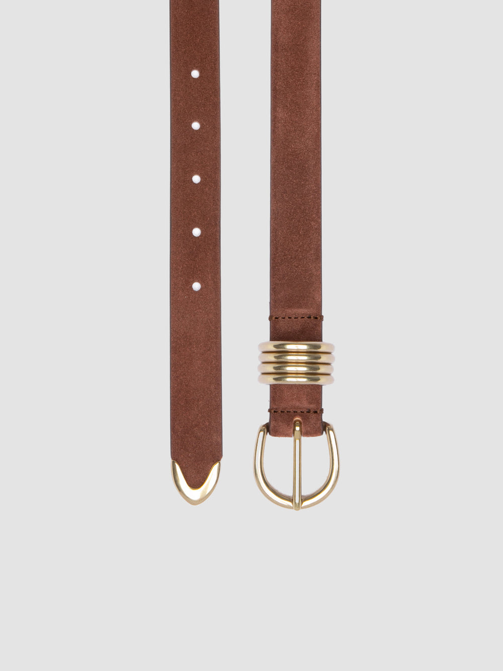OC STRIP 098 - Brown Suede Belt - Image 2